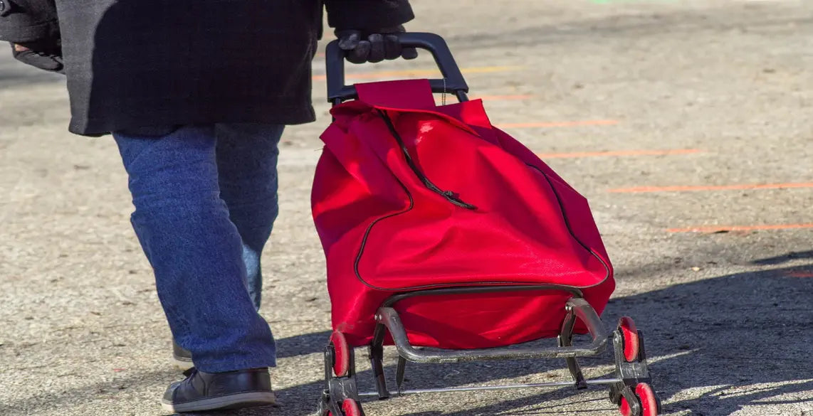 Chariot de courses pour enfants à motifs Motifs véhicules Entre Temps