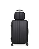 BLUESTAR - Lot de 2 - Valise weekend et vanity NAPOLI