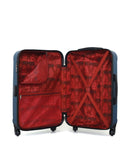 BLUESTAR - Lot de 2 - Valise weekend et vanity NAPOLI