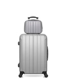 BLUESTAR - Lot de 2 - Valise weekend et vanity NAPOLI