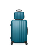 BLUESTAR - Lot de 2 - Valise weekend et vanity NAPOLI