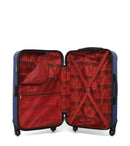 BLUESTAR - Lot de 2 - Valise weekend et vanity NAPOLI