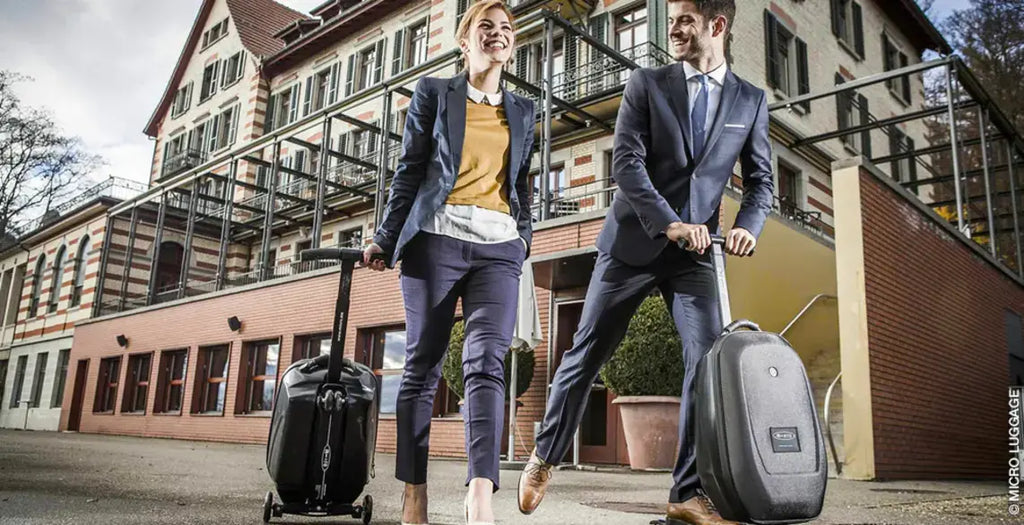 Conso : La valise est une trottinette . Voyages et Tourisme