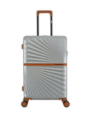 Lot de 2 Valises Rigides Taille Moyenne et Cabine OAKLAND