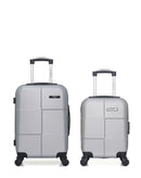 Lot de 2 Valises Rigides Cabine et Cabine XXS MIAMI