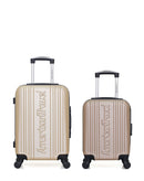 LOT DE 2 - Valise Cabine et Valise Cabine XXS SPRINGFIELD