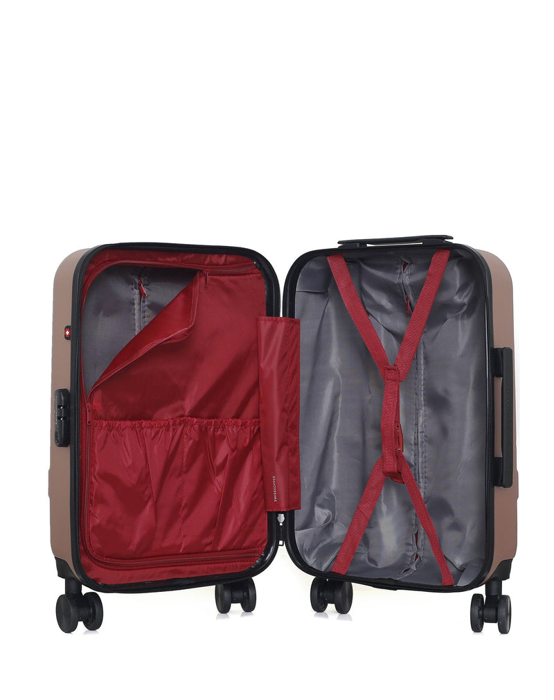 Lot de 2 Valises Rigides Cabine et Cabine XXS USTER