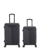 Lot de 2 Valises Rigides Taille Moyenne et Cabine GAITE