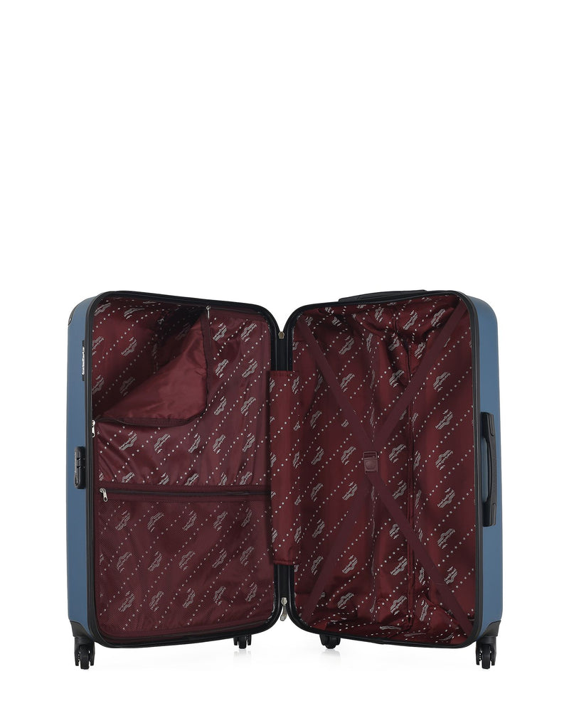 Lot de 2 Valises Rigides Grand Format et Cabine BUDAPEST