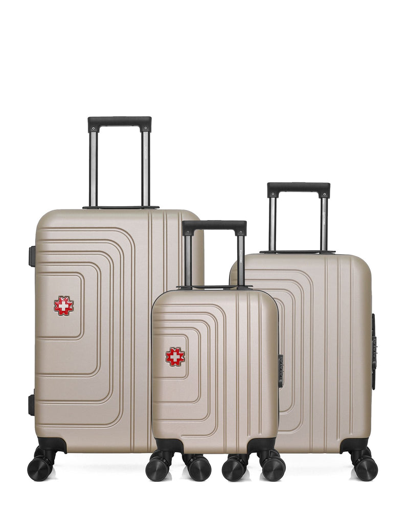 Lot de 3 Valises weekend, valise cabine et valise cabine XXS RUTI