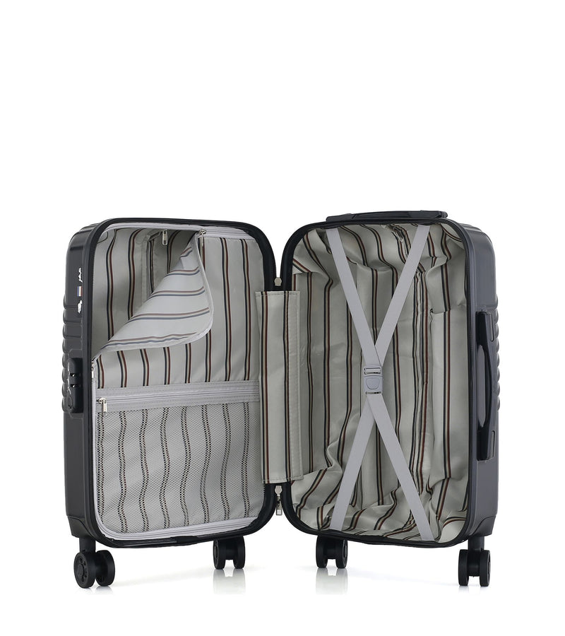 Lot de 2 Valises Rigides Cabine et Vanity PETER