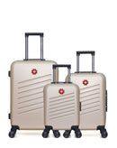 Lot de 3 - Valise weekend , valise cabine et valise cabine XXS ZURICH