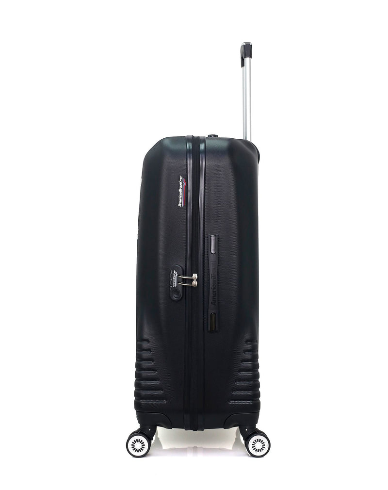 Lot de 3 Valises Rigides Grand Format, Taille Moyenne et Cabine DC