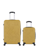 Lot de 2 Valises Rigides Grand Format et Cabine NAIS