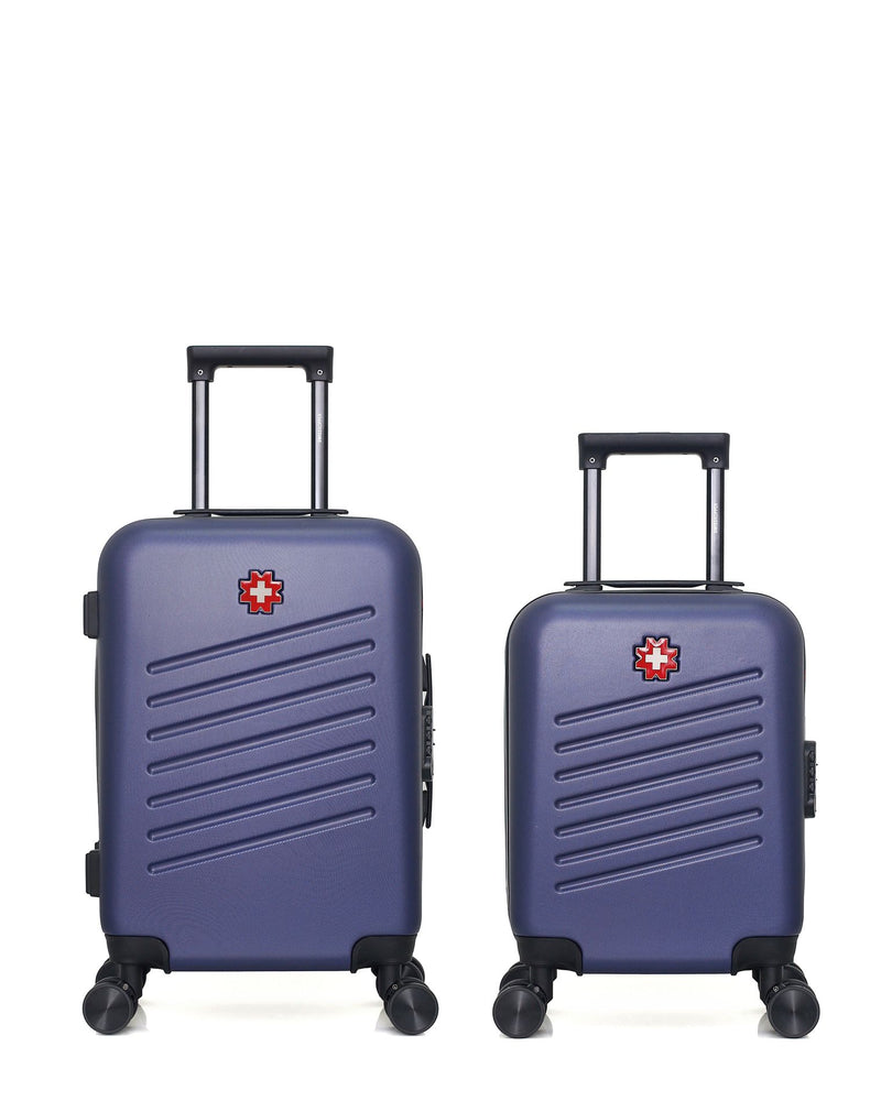 Lot de 2 Valises Rigides Cabine et Cabine XXS ZURICH