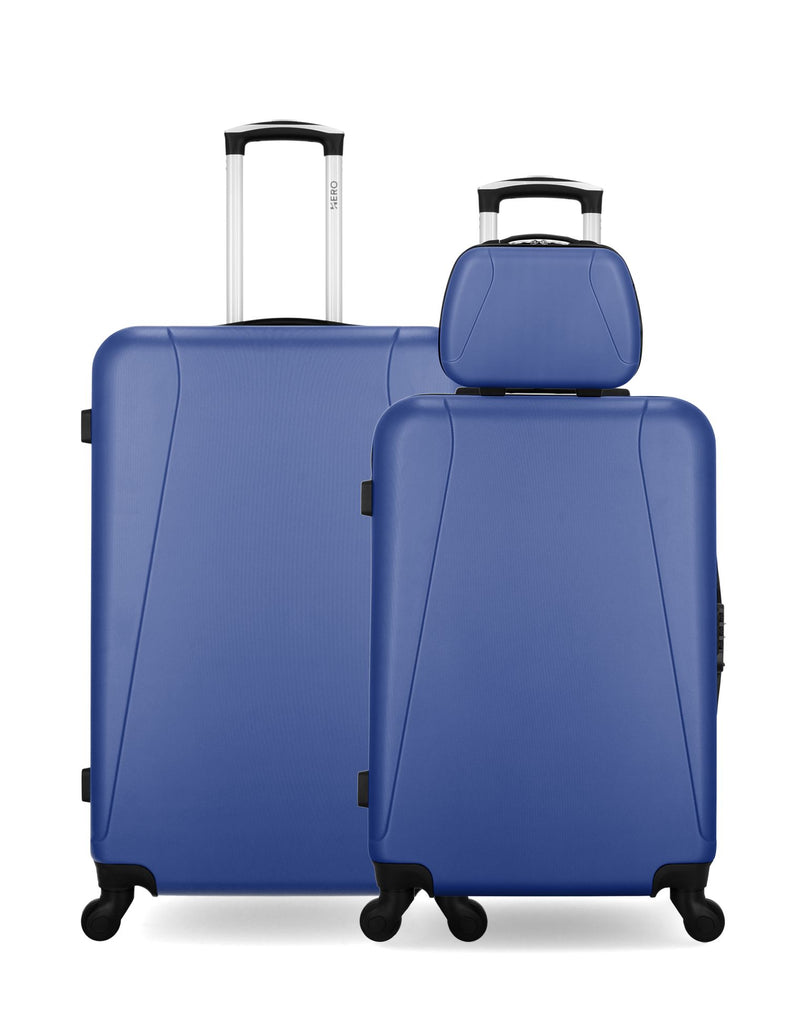 Lot de 3 - Valise grand format, valise weekend et vanity LANZAROTE