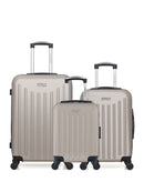 Lot de 3 - Valise weekend , valise cabine et valise cabine XXS BROOKLYN