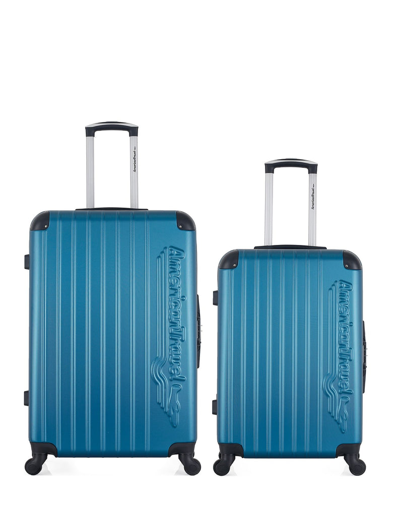 Lot de 2 - Valise grand format et valise weekend BUDAPEST