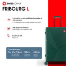 Lot de 2 Valises Rigides Grand Format et Cabine FRIBOURG