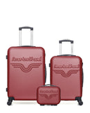 Lot de 3 - Valise weekend , valise cabine et vanity CHELSEA