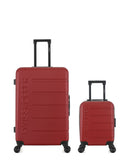 Lot de 2 Valises Rigides Grand Format et Cabine XXS AIGLE