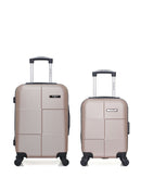 Lot de 2 Valises Rigides Cabine et Cabine XXS MIAMI