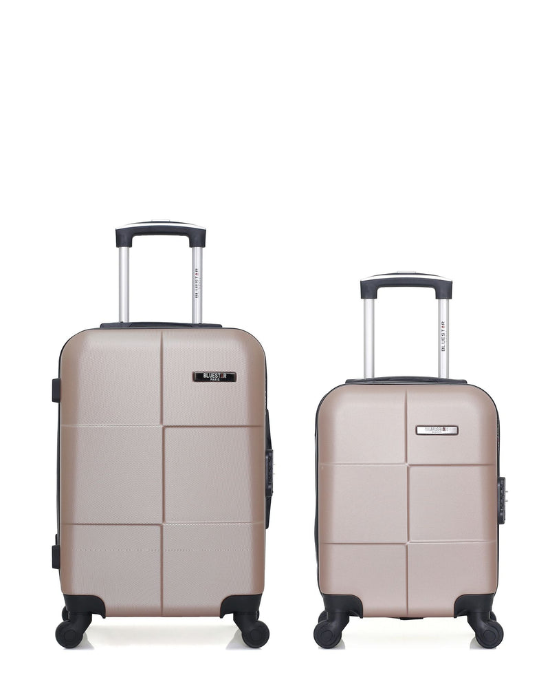 Lot de 2 Valises Rigides Cabine et Cabine XXS MIAMI