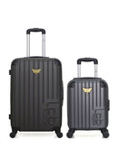 LOT DE 2 - Valises weekend et cabine XXS MARIANNE