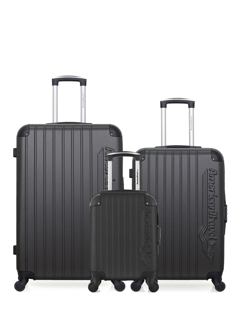 Lot de 3 Valises Rigides Grand Format, Taille Moyenne et Cabine XXS BUDAPEST