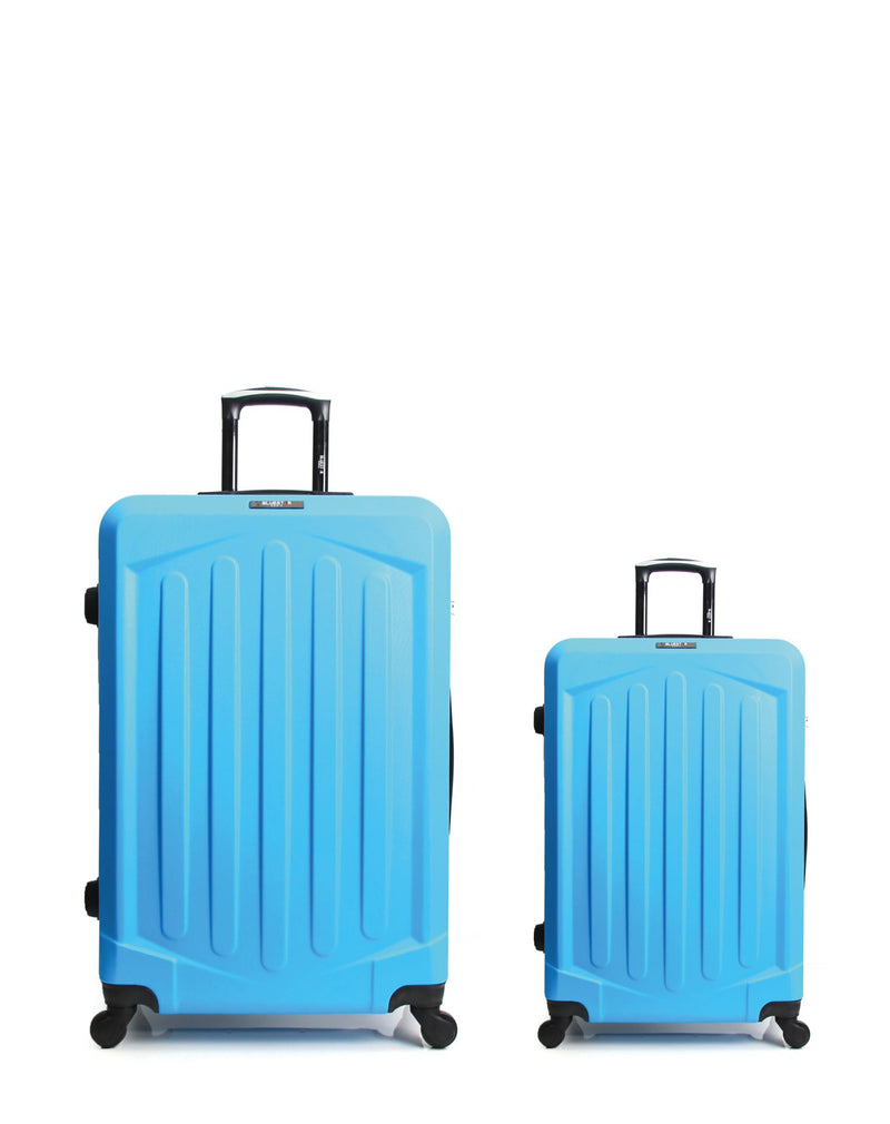 Lot de 2 Valises Rigides Grand Format et Cabine HAGEN