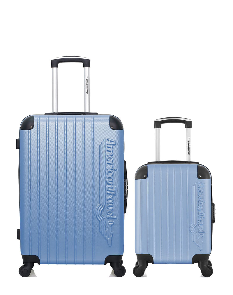 Lot de 2 Valises Rigides Taille Moyenne et Cabine XXS BUDAPEST