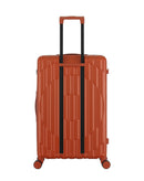 Lot de 3 Valises Rigides Grand Format, Taille Moyenne et Cabine XS ODEON