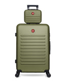 Lot de 2 Valises grand format et vanity WIL