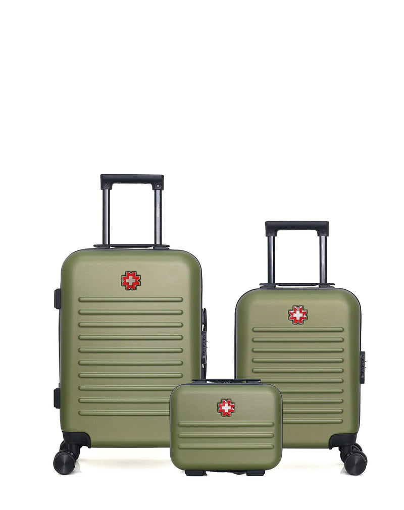 Lot de 3 Valises Rigides Cabine, Cabine XXS et Vanity WIL