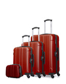 Set de 4 Valises Rigide NAPOLI-C
