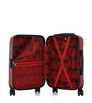 Lot de 2 - Valise weekend et valise cabine TUNIS
