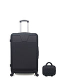 WAVE PARIS - LOT DE 2 - Valises grand format et vanity SELENGA