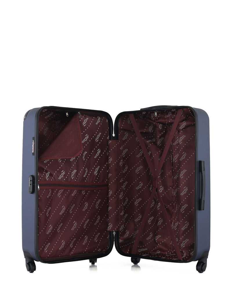 Lot de 2 Valises Rigides Grand Format et Cabine BUDAPEST