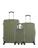 LOT DE 3 - Valises grand format, weekend et cabine XXS BROOKLYN