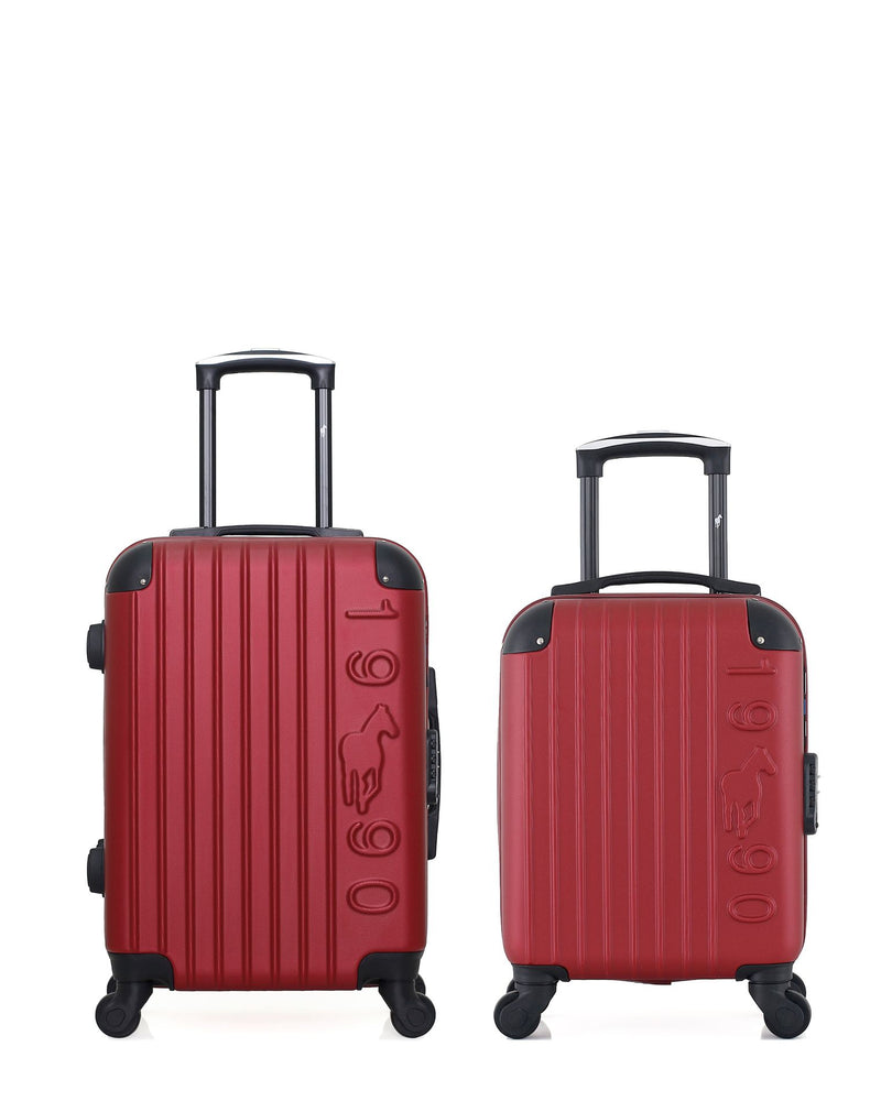 Lot de 2 Valises Rigides Cabine et Cabine XXS PORTER