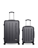 Lot de 2 Valises Rigides Grand Format et Cabine BRONX