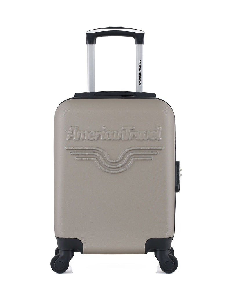 AMERICAN TRAVEL - Lot de 3 - Valises grand format CHELSEA, weekend BUDAPEST et cabine XXS CHELSEA