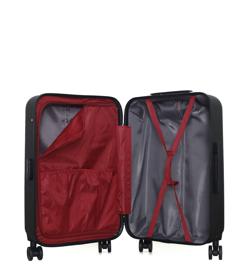 Lot de 4 Valises weekend, valise cabine, valise cabine XXS et vanity ZURICH