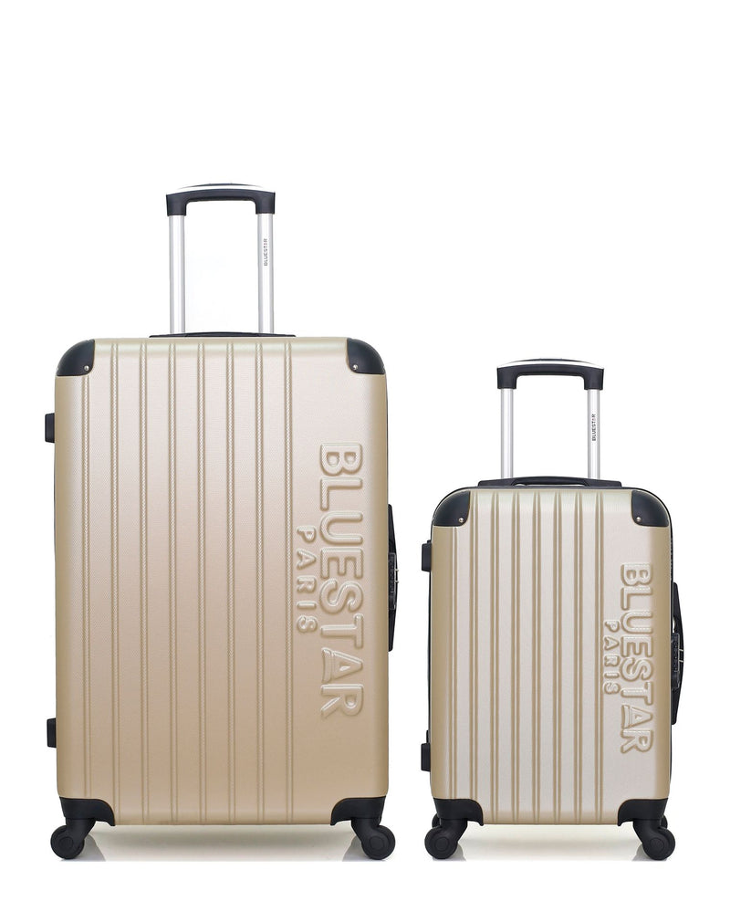 Lot de 2 Valises Rigides Grand Format et Cabine BUCAREST