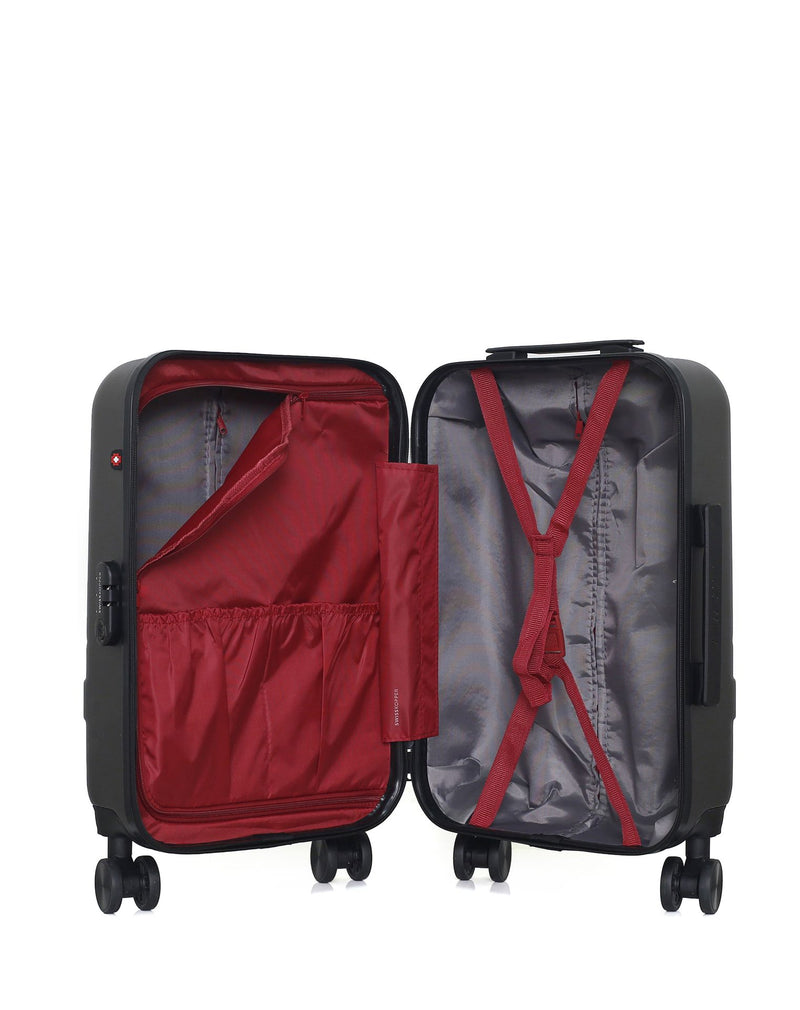 Lot de 2 Valises Rigides Cabine et Vanity USTER