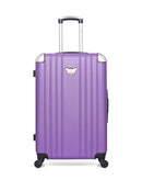 Lot de 2 Valise grand format et valise weekend AMELIE-A