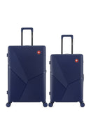 Lot de 2 Valises Rigides Grand Format et Taille Moyenne FRIBOURG