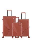Lot de 3 Valises Rigides Grand Format, Taille Moyenne et Cabine XS FRIBOURG