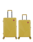 Lot de 2 Valises Rigides Taille Moyenne et Cabine FRIBOURG