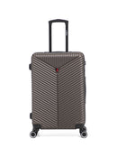 Lot de 2 Valises Rigides Taille Moyenne et Cabine GAITE
